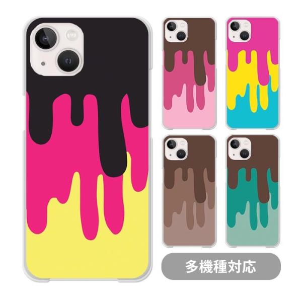 スマホケース クリアケース ハードケース しずく チョコ iphone17 iphone16e ip...