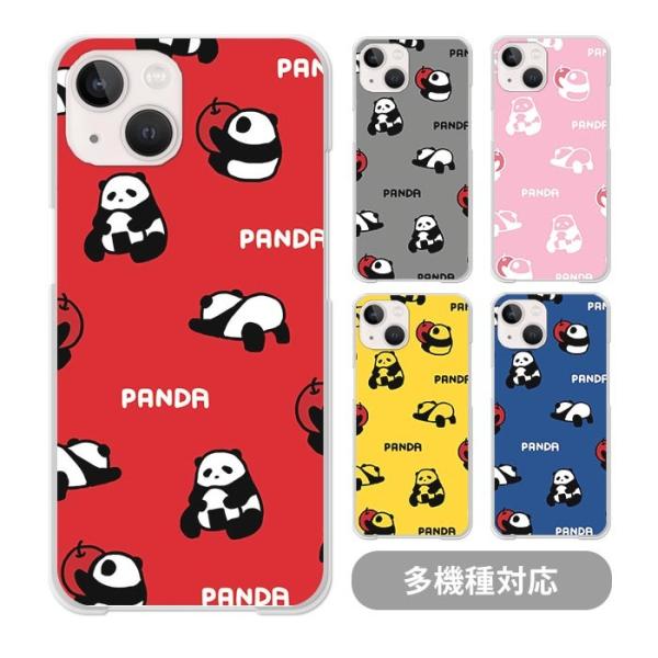 スマホケース クリアケース ハードケース 透明 パンダ 林檎 リンゴ 動物 iphone17 iph...