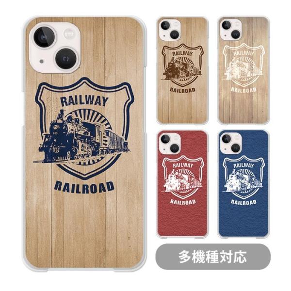 スマホケースクリアケース ハードケース 透明 機関車 蒸気機関車 電車 鉄道 iphone17 ip...