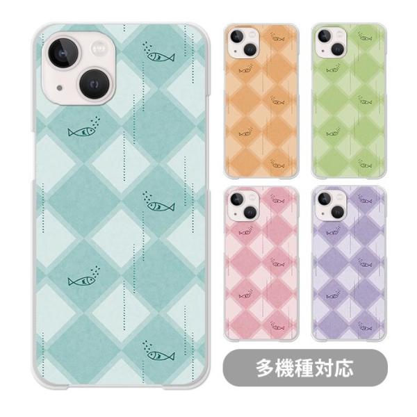スマホケースクリアケース ハードケース 透明 格子柄 チェック柄 ダイヤチェック iphone17 ...