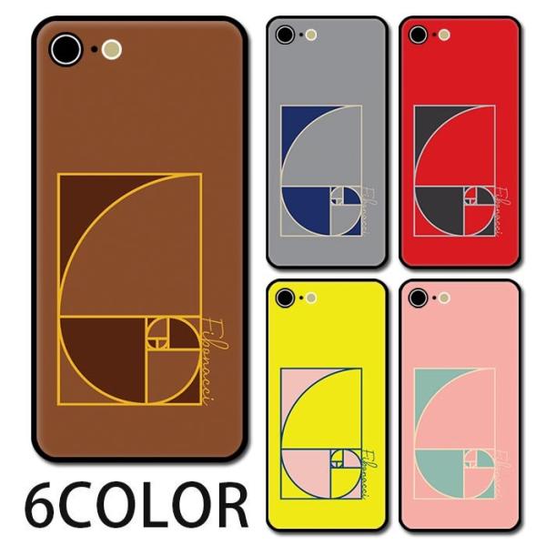 スマホケース ラウンド ガラス フィボナッチ数列 フィボナッチ 黄金比 数列 数学 iphone16...