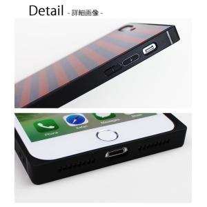 スマホケース スクエア ガラス 名入れ ヒョウ...の詳細画像3