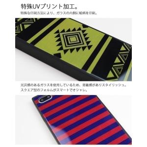スマホケース スクエア ガラス 星空 宇宙 吹...の詳細画像5
