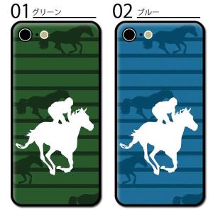スマホケース ミラー鏡面 ラウンド 競馬 競走...の詳細画像1