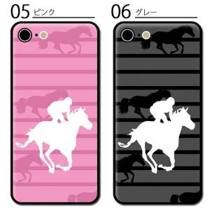 スマホケース ミラー鏡面 ラウンド 競馬 競走...の詳細画像3