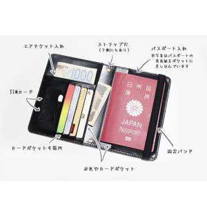 パスポートケース スキミング防止パスポートカバ...の詳細画像3