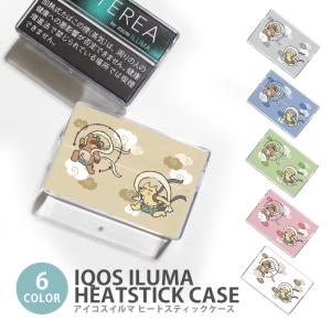 アイコス イルマ ヒートスティックケース IQOSケース 加熱式たばこ用 IQOS ILUMA 風神雷神図屏風 たぬきときつね 狸 狐 TEREA SENTIA
