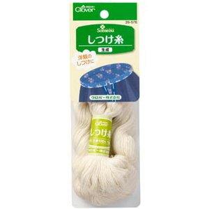 クロバー しつけ糸　生成　クローバー　26-576