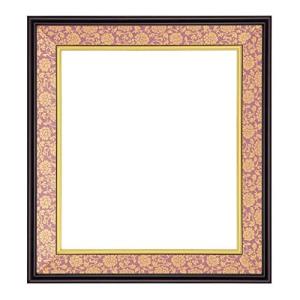 大額 額縁 タメ塗/エンジドンス 色紙サイズ