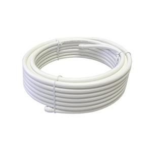 4K8K放送対応 同軸ケーブル S5CFBAL 10m 両端未加工 ホワイト