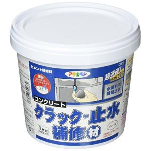 アサヒペン コンクリートクラック・止水補修材 C001 グレー系