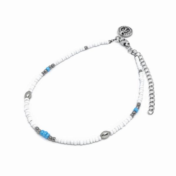 アンクレット チェーン メンズ レディース ペア ジュエリー アクセサリー ステンレス シルバー ビ...