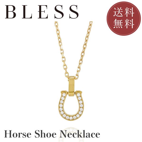 ホースシューネックレス ペンダント ジルコニア ステンレス 金属アレルギー ゴールド ジュエリー ア...