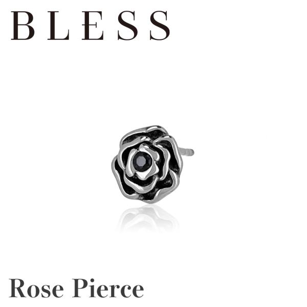 ローズピアス(片耳用)【ステンレス ピアス メンズ レディース BLESS ブレス】