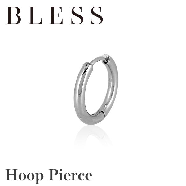 フープピアス(片耳用)【ステンレス ピアス メンズ レディース BLESS ブレス】 送料無料