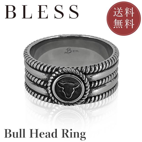 ブルヘッドリング【ステンレス リング メンズ BLESS ブレス】