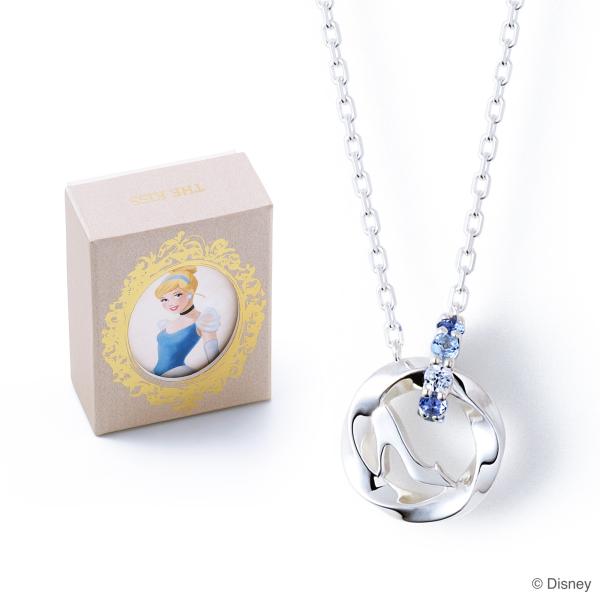 ディズニープリンセス《シンデレラ》ネックレス【シルバー ネックレス ディズニー】