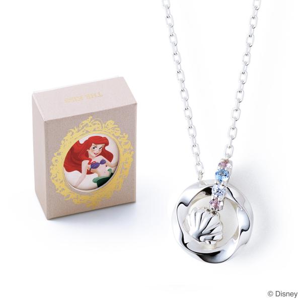 ディズニープリンセス《アリエル》ネックレス【シルバー ネックレス ディズニー】