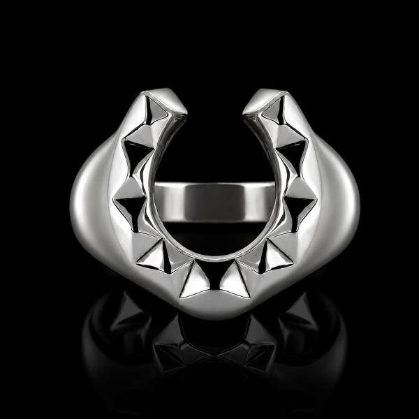 FINE STUDS HORSESHOE RING【公式エムズコレクション】【直営店】【M's Co...