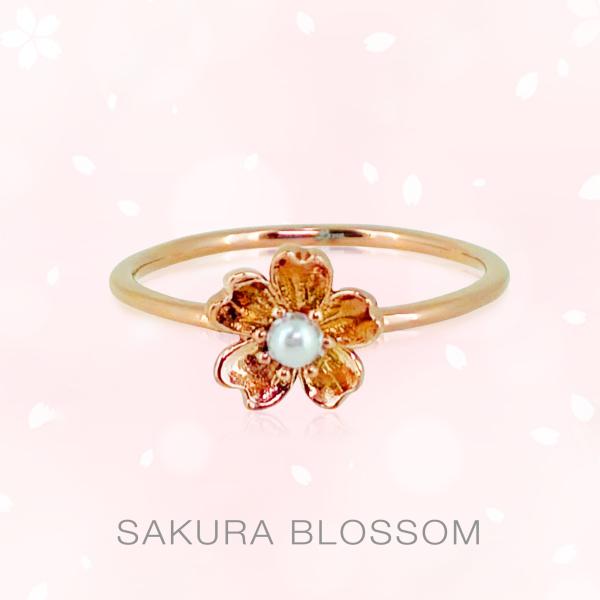 サクラブロッサムリング【ステンレス リング レディース BLESS ブレス】 送料無料