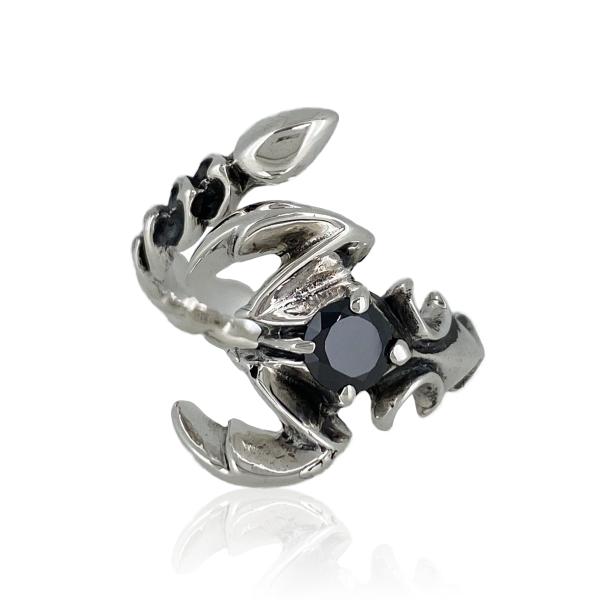 スコーピオンリング(フリーサイズ) メンズ レディース 指輪 ジュエリー アクセサリー シルバー ユ...