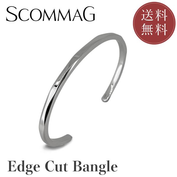 エッジカットバングル(S) ステンレス/バングル/レディース/ペア/SCOMMAG/エスカマジー/送...