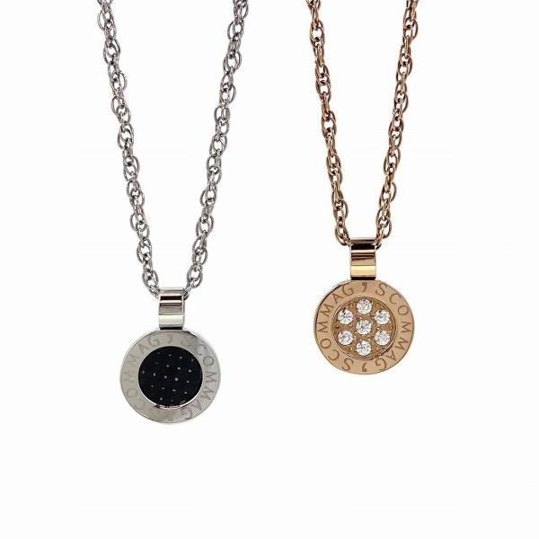 ペアネックレス【ステンレス/ネックレス/ペア/ペアネックレス/SCOMMAG/エスカマジー】