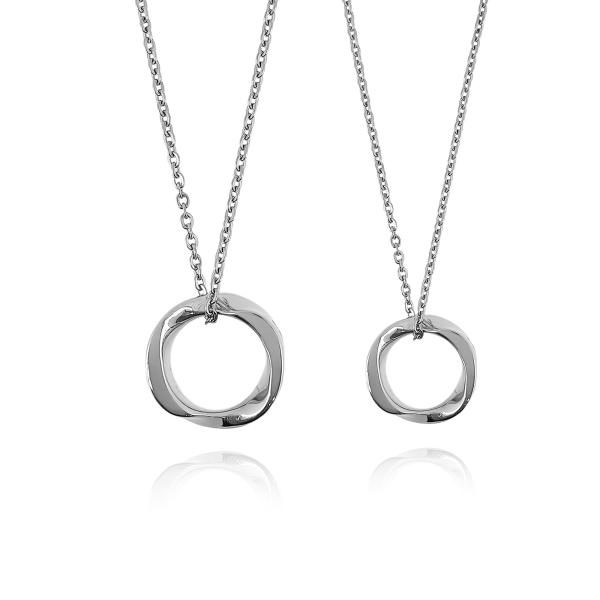 ペアネックレス ペンダント  アクセサリー ジュエリー メンズ レディース ステンレス ユニセックス...