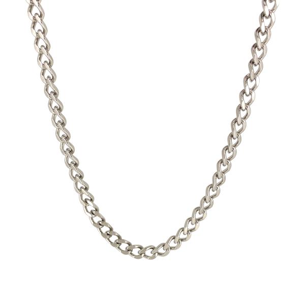 チェーン ネックレス ステンレス 金属アレルギー シルバー アクセサリー ジュエリー メンズ レディ...