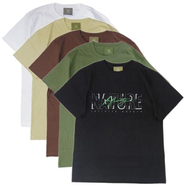 20%OFF InfinityNature インフィ二ティネイチャー Tシャツ 半袖 プリント メン...