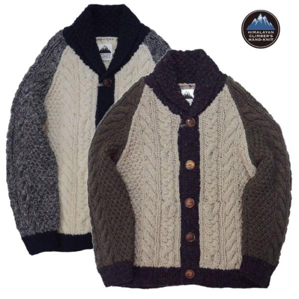 HIMALAYAN CLIMBER'S HAND-KNIT ヒマラヤン セーター ニット ハンドメイ...