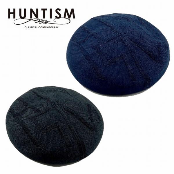 HUNTISM ハンティズム ベレー 帽子 ジャガード Jacquard Knit Beret