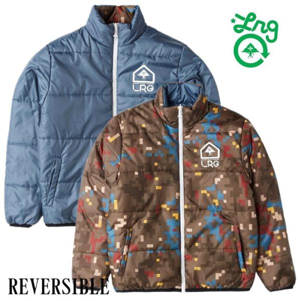 20％OFF LRG エルアールジー ジャケット リバーシブル ダウン DESERT PIXEL P...