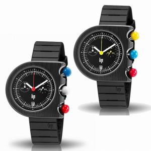 リップ 腕時計 「LIP/リップ」マッハ 2000 クロノグラフ ブラック