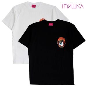 MISHKA ミシカ Tシャツ 半袖 プリント HERE BE DRAGONS TEE｜bless-web
