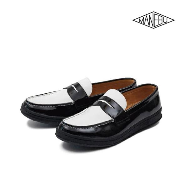 MANEBU マネブ シューズ 靴 レザー VOVO FACE SKIN × S.LEATHER M...