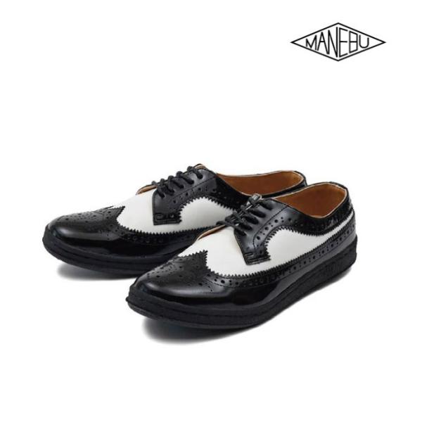 MANEBU マネブ シューズ 靴 レザー UKI FACE SKIN × S.LEATHER MN...