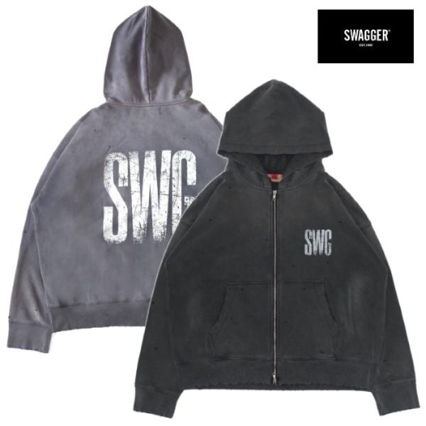 SWAGGER スワッガー パーカー フード ジップフード SWG VINTAGE HOODIE