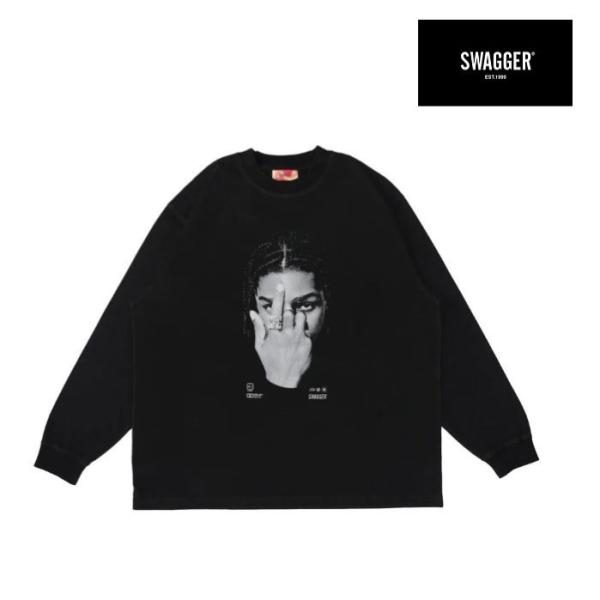 SWAGGER スワッガー 長袖Tシャツ ロンTEE プリント Rockstar LS Tee