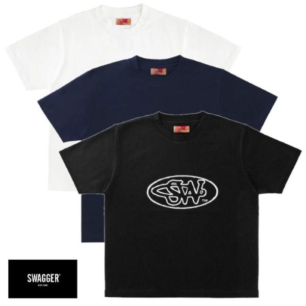 SWAGGER スワッガー 半袖 Tシャツ FROSTNEX Oval SWG Logo Basic...