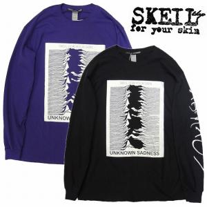 SKEIL スケイル Tシャツ 長袖 プリント UNKNOWN SADNESS L/S TEE｜bless-web