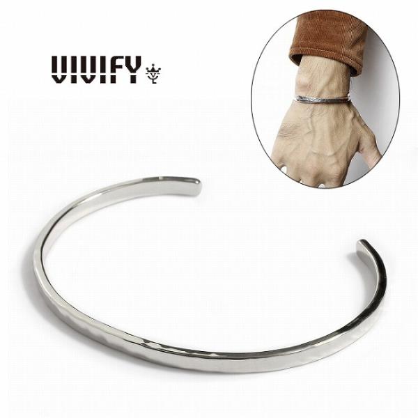 VIVIFY ビビファイ バングル ブレスレット シルバー Back Hallmarks Bangl...