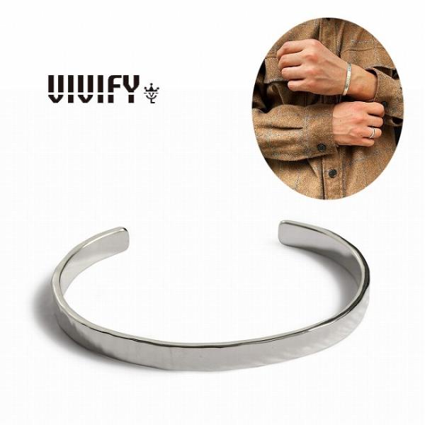 VIVIFY ビビファイ バングル ブレスレット シルバー Back Hallmarks Bangl...
