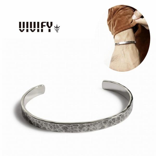 VIVIFY ビビファイ バングル ブレスレット シルバー Back Hallmarks Bangl...
