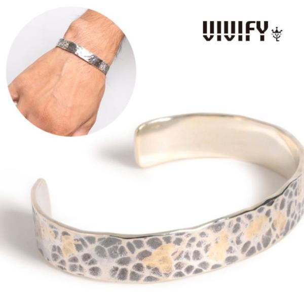 VIVIFY ビビファイ バングル シルバー Back Hallmarks Bangle/ Hamm...