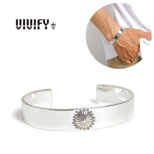 VIVIFY ビビファイ バングル シルバー JP Flower Bangle