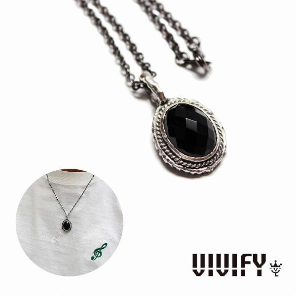 VIVIFY ビビファイ ネックレス オニキス ストーンStone Setting Necklace...