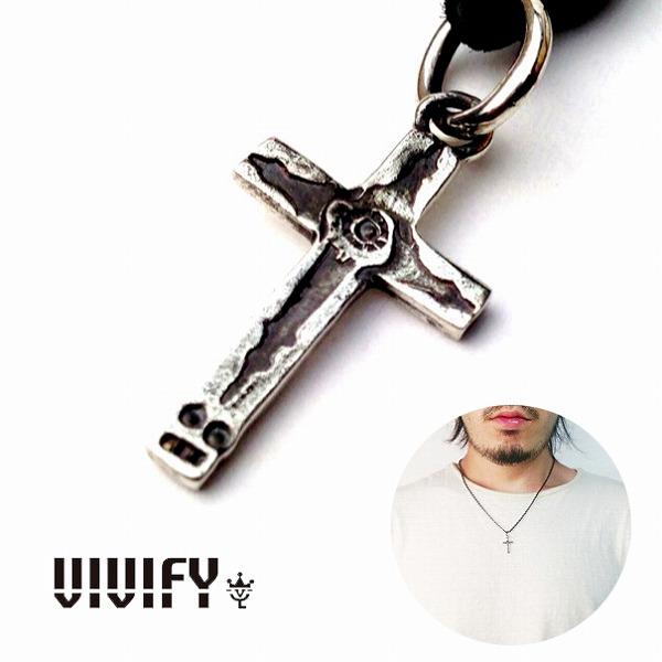 VIVIFY ビビファイ 十字架　ネックレス　シルバー 　Small Cross Necklace/...