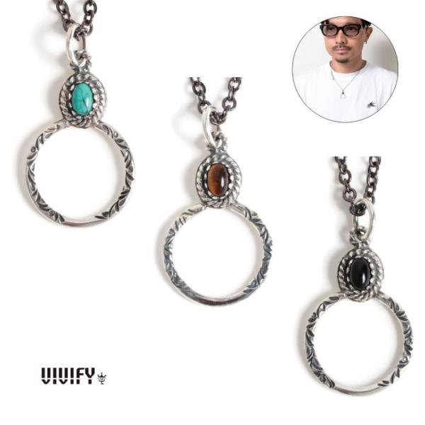 VIVIFY ビビファイ ネックレス シルバー ネイティブアメリカン Old Native Glas...