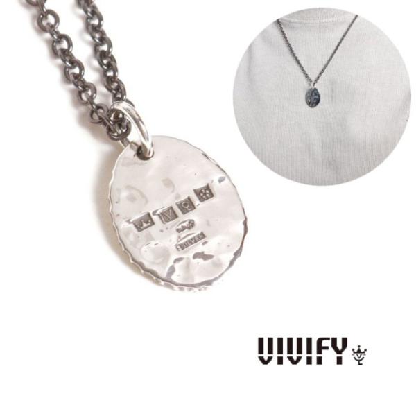 VIVIFY ビビファイ ネックレス シルバー Hallmarks Plate Necklace/M...